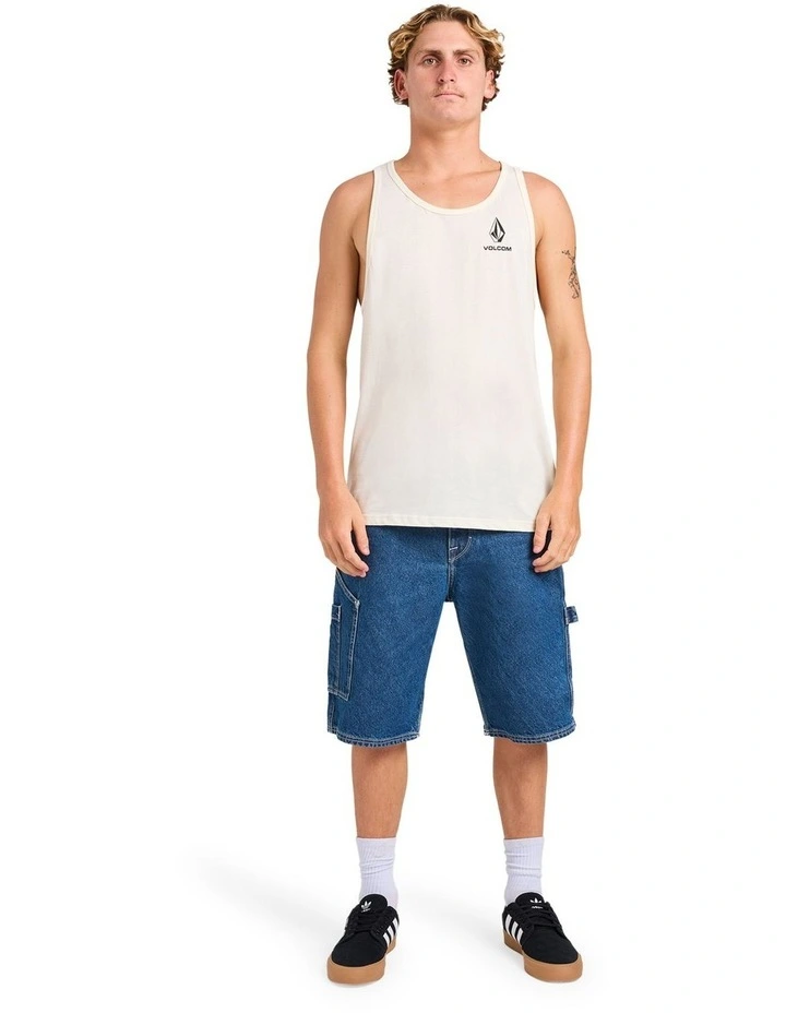 Aus Corp Tank Top in Off White image 5