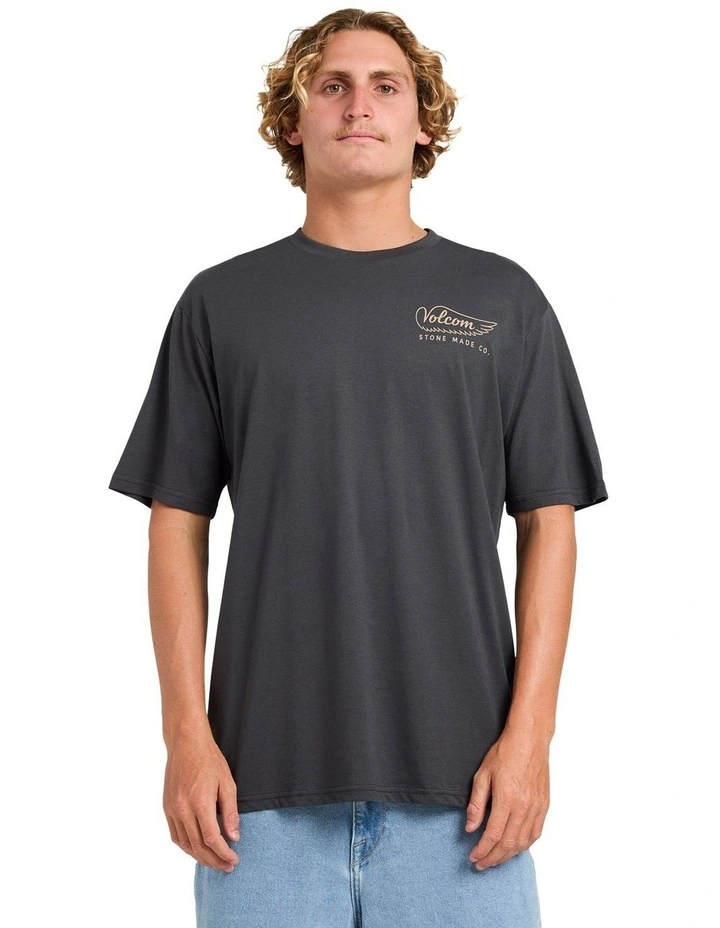Highbird T-Shirt in Asphalt Black image 1