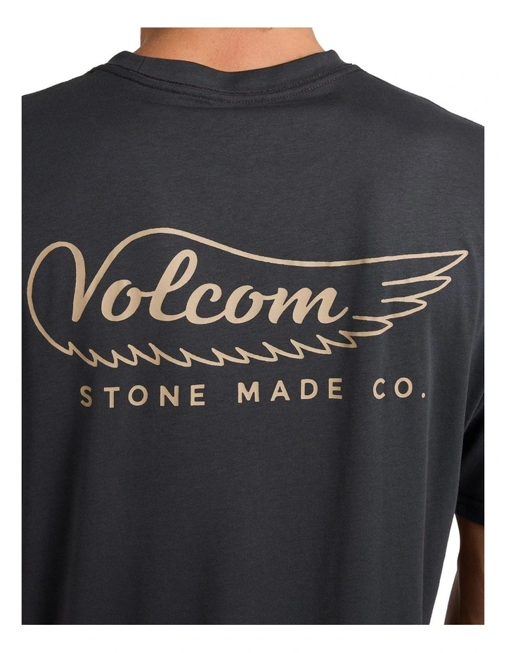 Highbird T-Shirt in Asphalt Black image 4