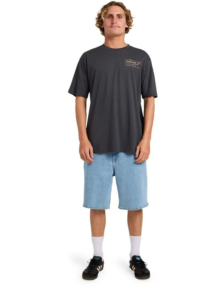Highbird T-Shirt in Asphalt Black image 5