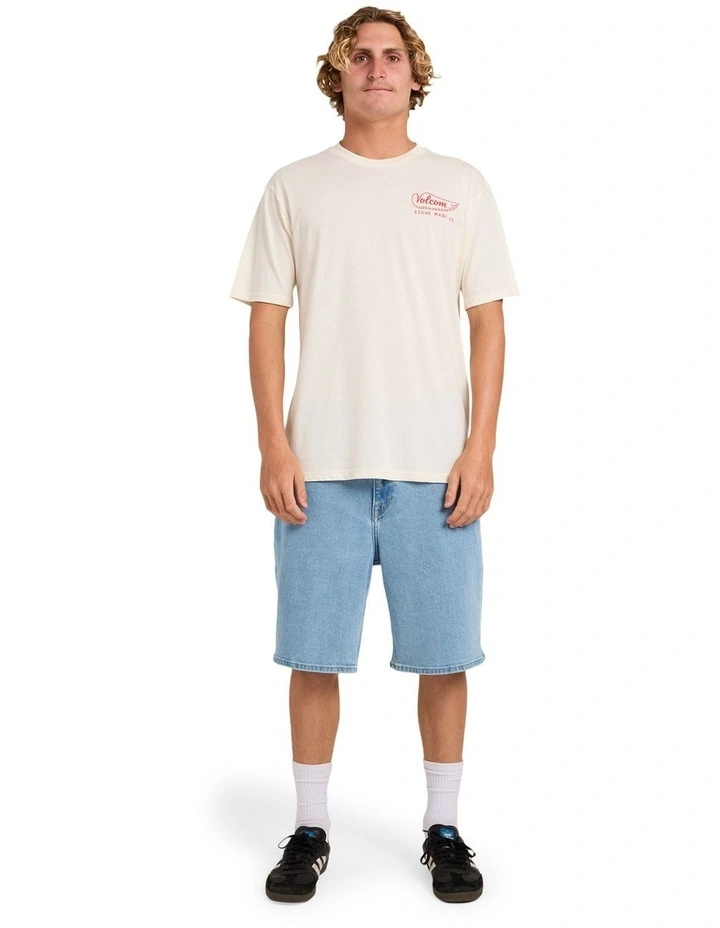 Highbird T-Shirt in Off White image 5