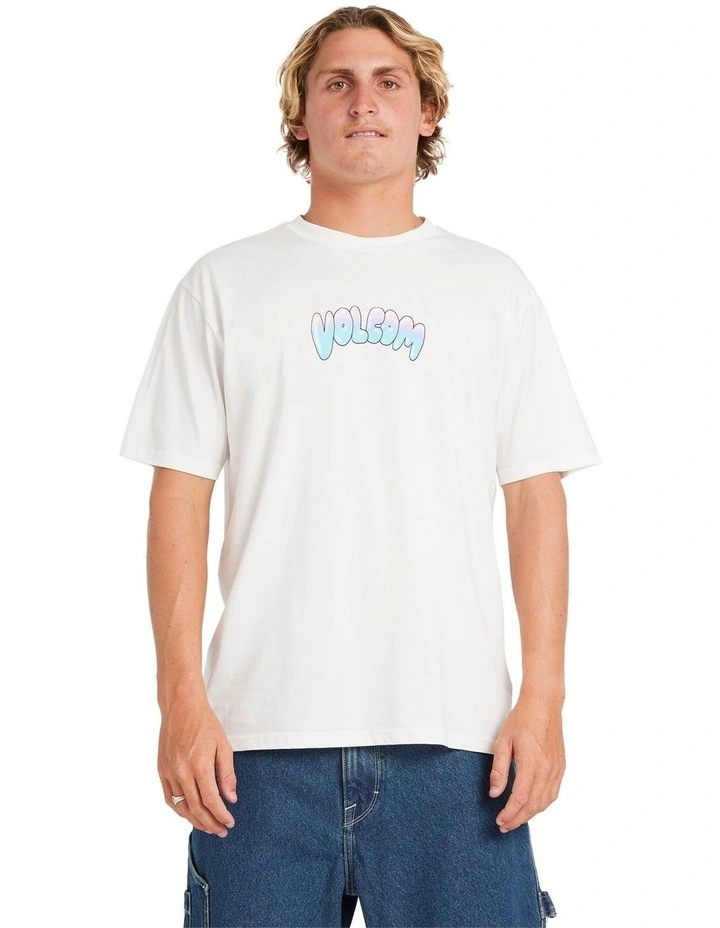 Featured Artist Ozzy Summa T-Shirt in Off White image 1