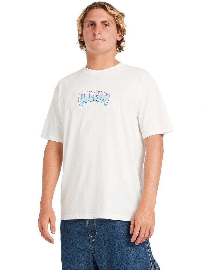 Featured Artist Ozzy Summa T-Shirt in Off White image 3