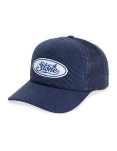 Overdrive Trucker Hat in Mood Indigo
