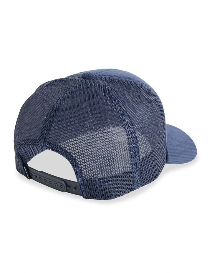 Overdrive Trucker Hat in Mood Indigo image 2