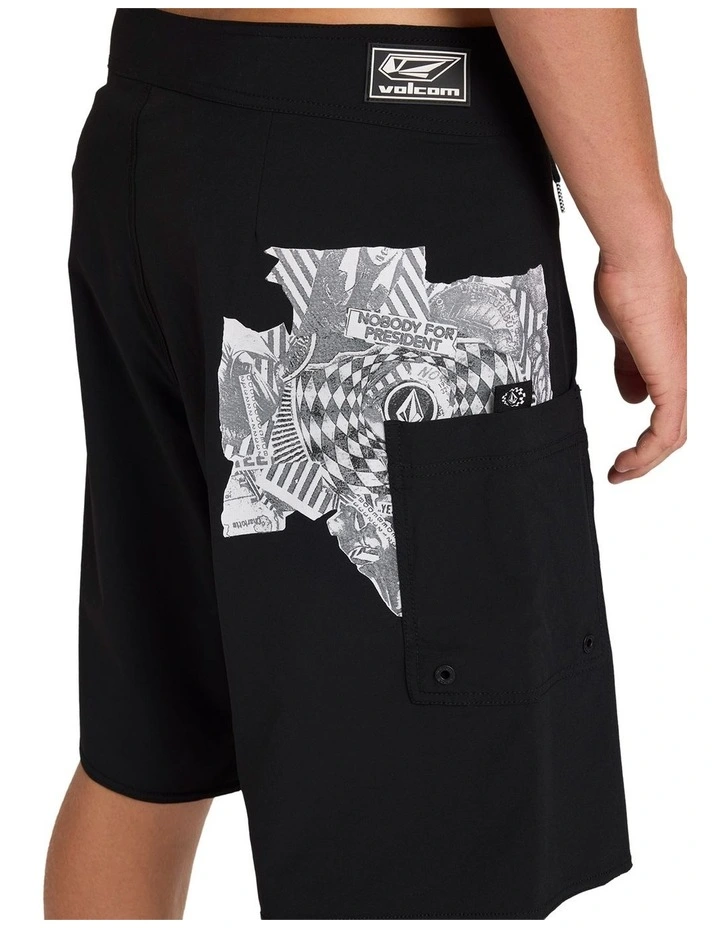 Revelation Lib Boardshorts in Black image 4