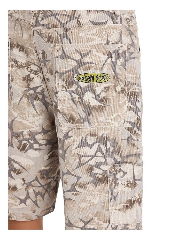 Stonemill Denim Shorts in Camouflage image 4