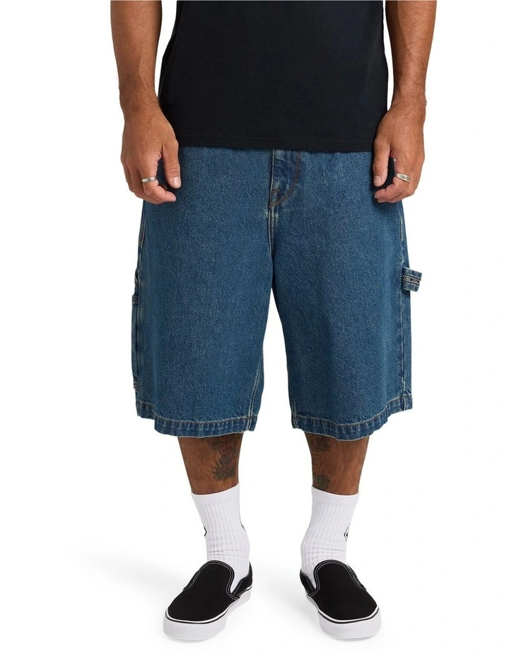 Stonemill Denim Shorts in Indigo Ridge Wash image 1