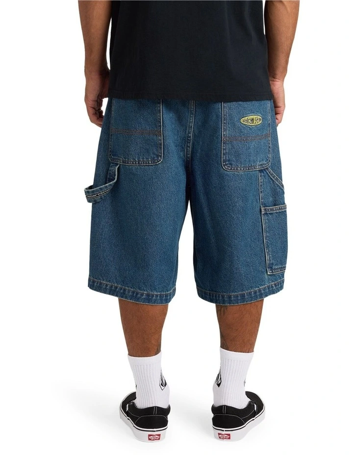 Stonemill Denim Shorts in Indigo Ridge Wash image 2