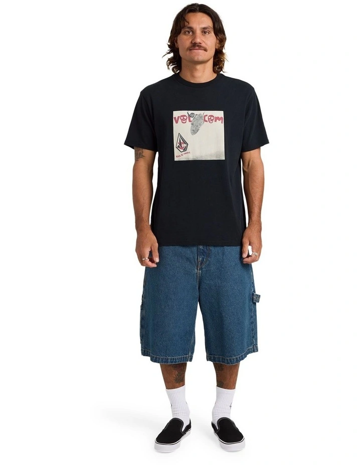 Stonemill Denim Shorts in Indigo Ridge Wash image 5