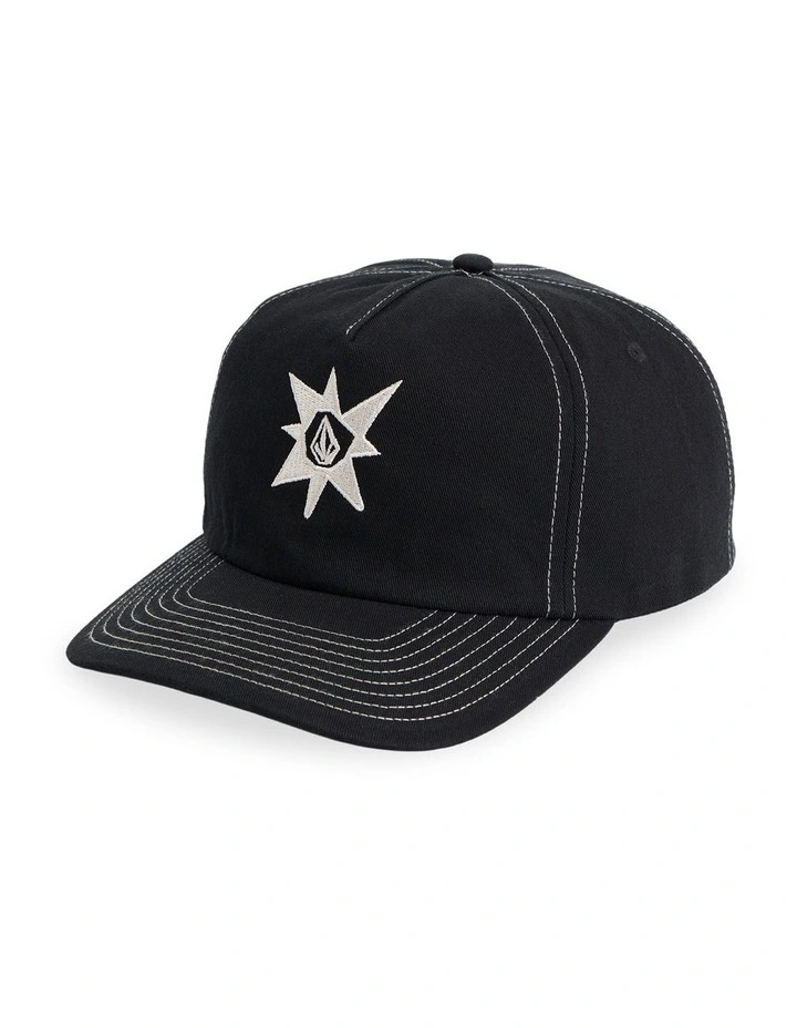 Stone Star Hat in Black image 1