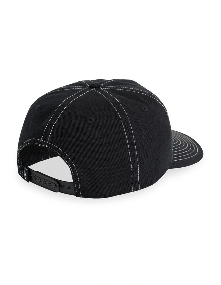 Stone Star Hat in Black image 2