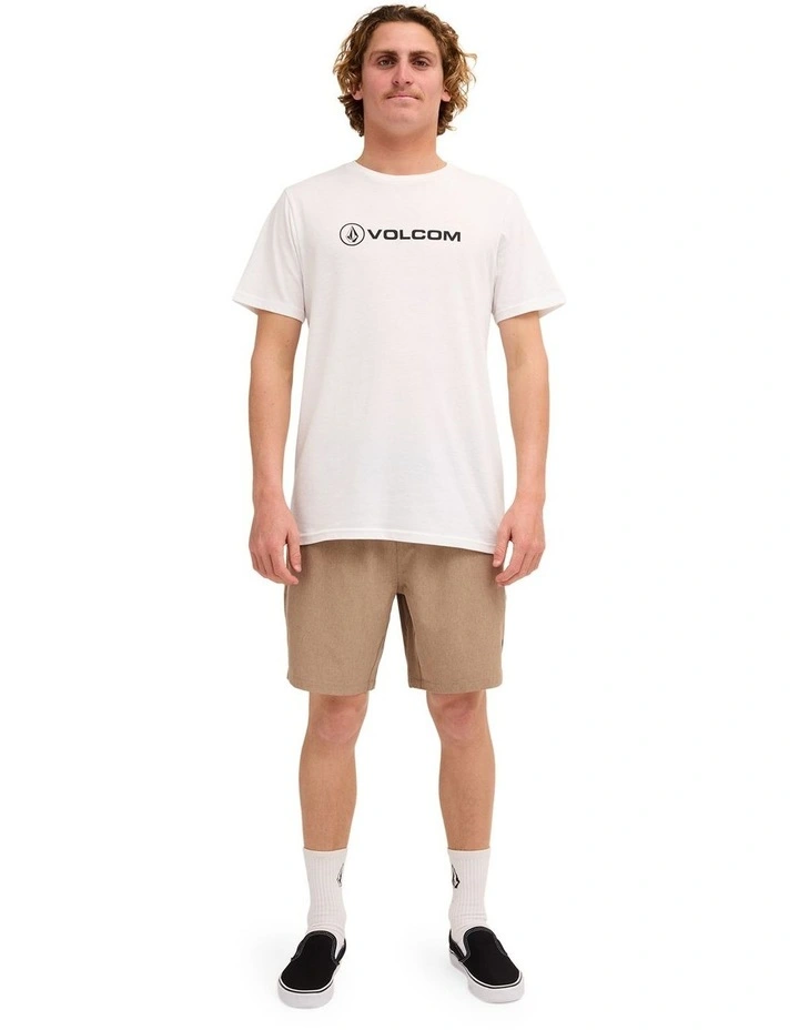 Stones Hybrid Shorts in Khaki image 5