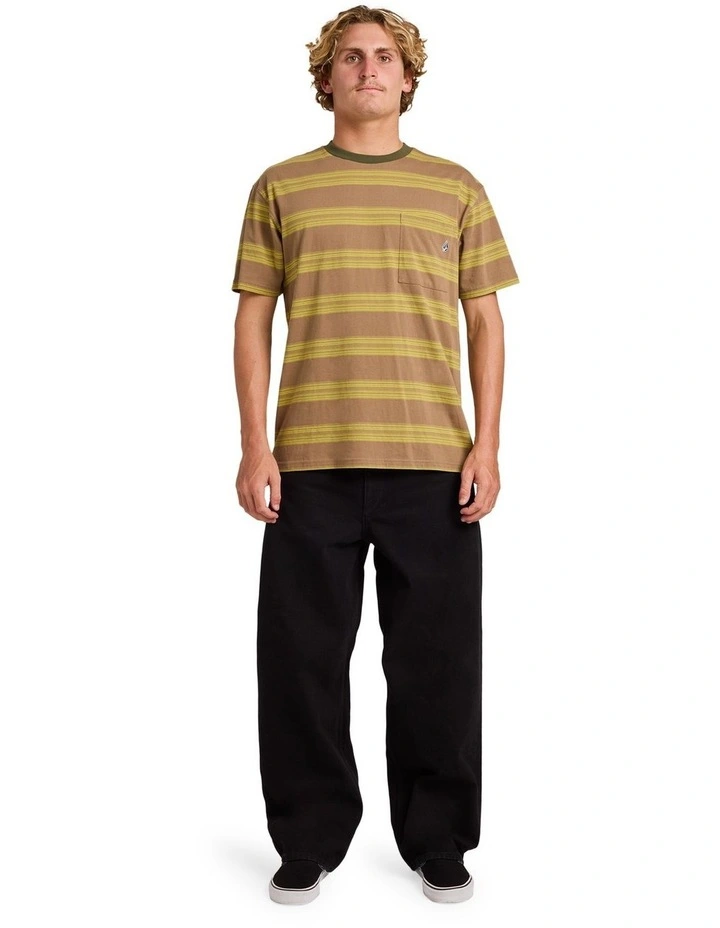 Frequency Crew Short Sleeve T-Shirt In Earth image 5