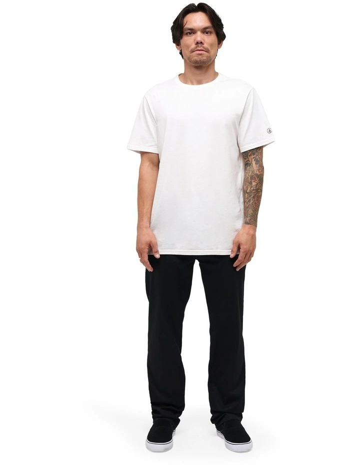 Frickin Modern Stretch Chino Pants in Black image 5