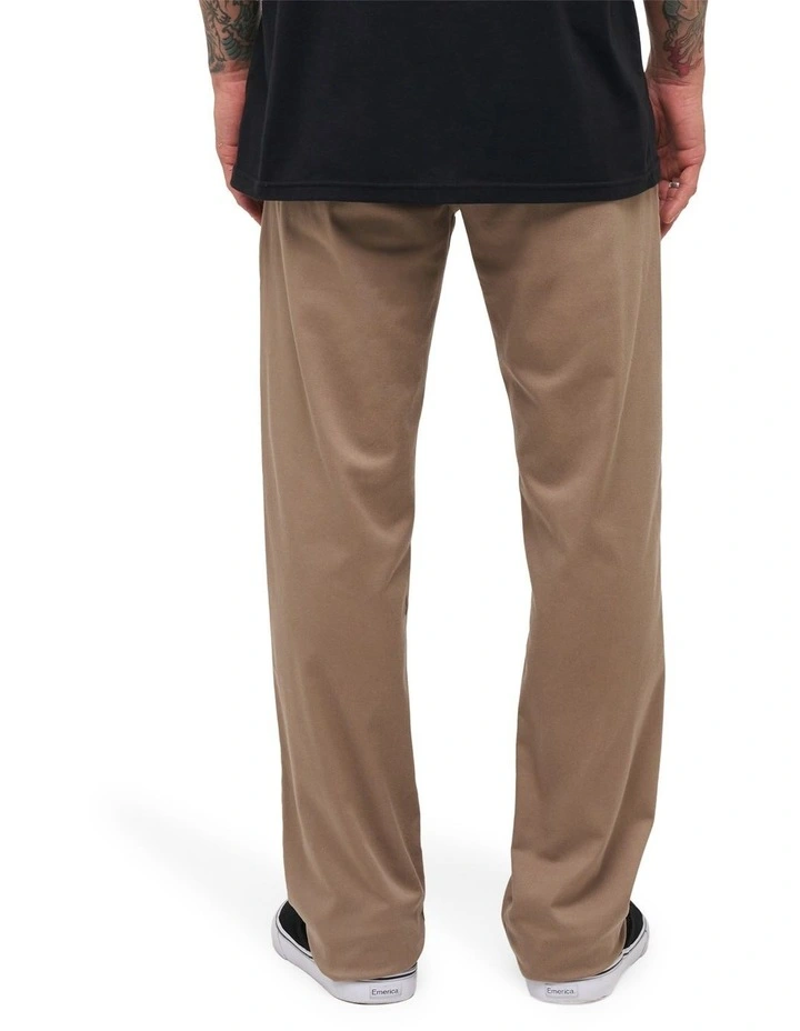 Frickin Modern Stretch Chino Pants in Khaki image 2