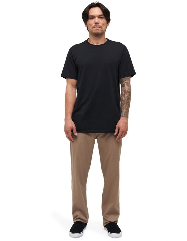 Frickin Modern Stretch Chino Pants in Khaki image 5