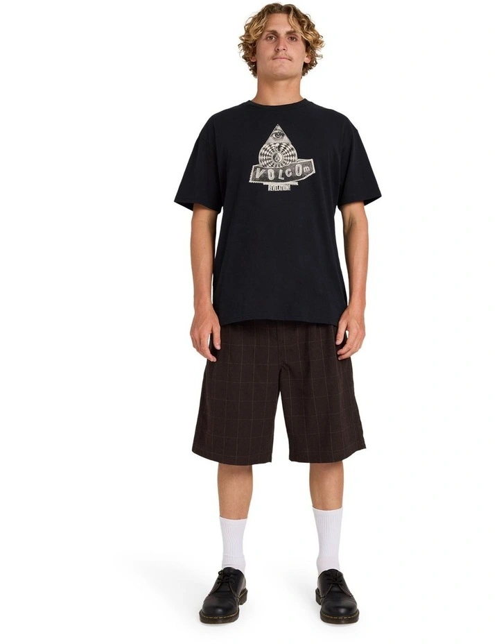 Holter Pleated Shorts in Brown Stone image 5