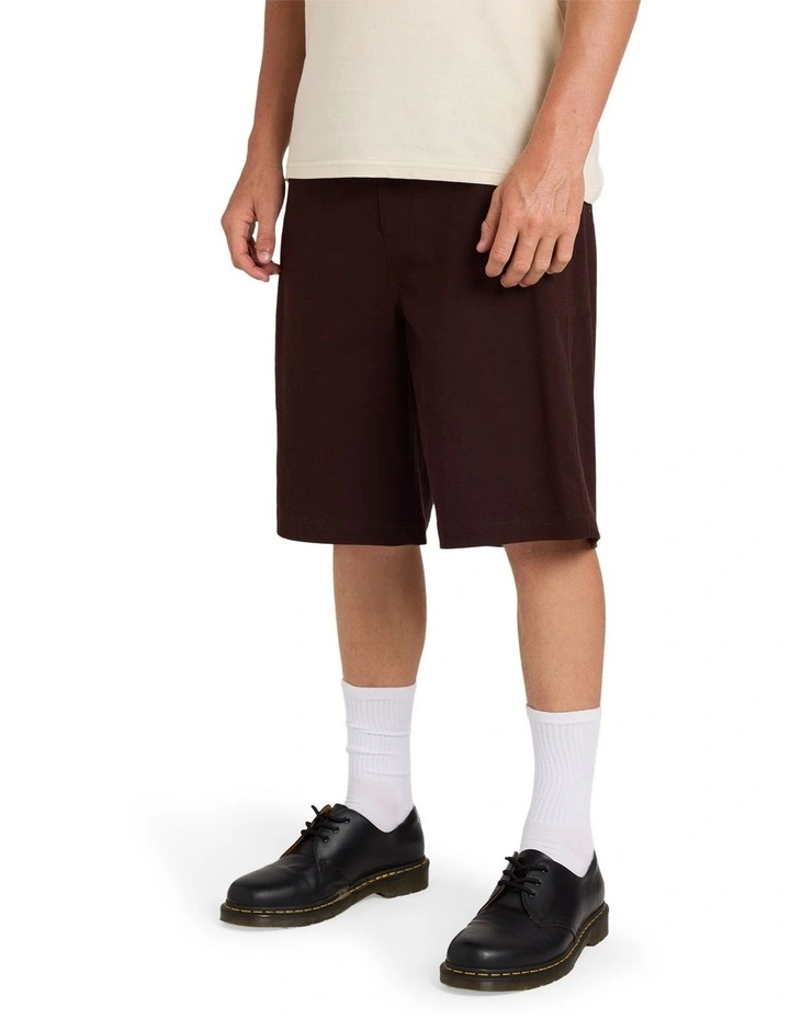 Billow Chino Shorts in Cacao image 3