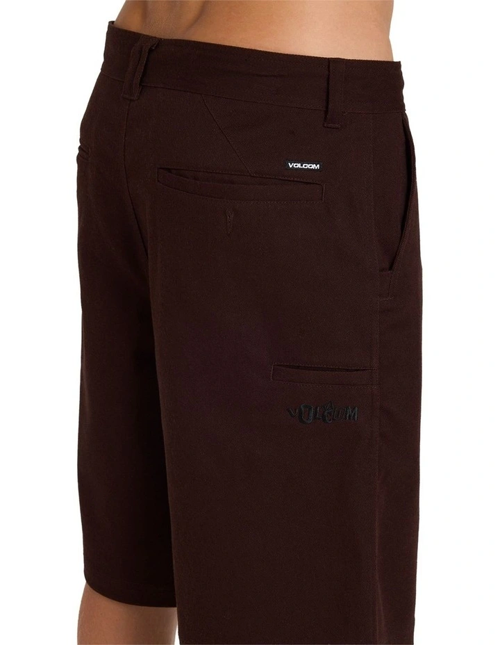 Billow Chino Shorts in Cacao image 4