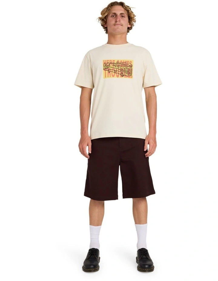 Billow Chino Shorts in Cacao image 6