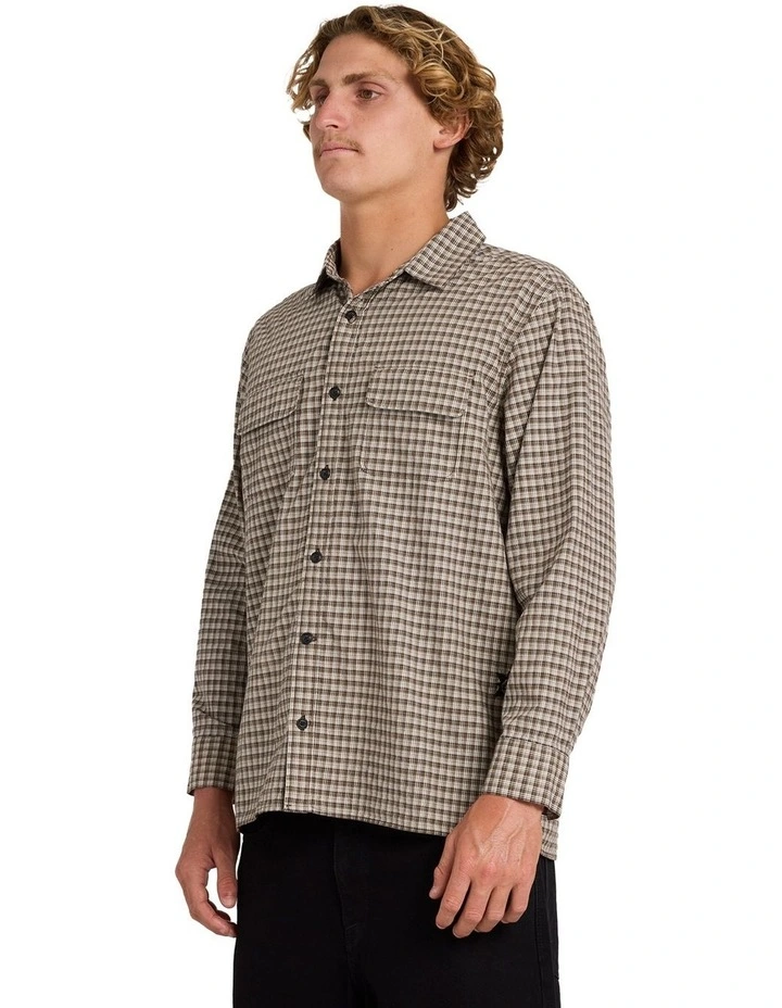 Revelation Long Sleeve T-Shirt in Dirty White image 3