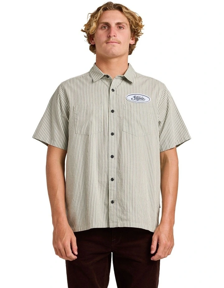 Magna Short Sleeve T-Shirt in Stone image 1