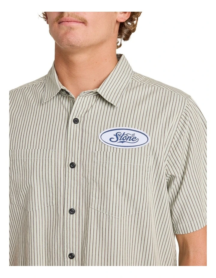 Magna Short Sleeve T-Shirt in Stone image 4