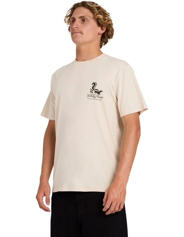 Stoney River T-Shirt in Dirty White image 3