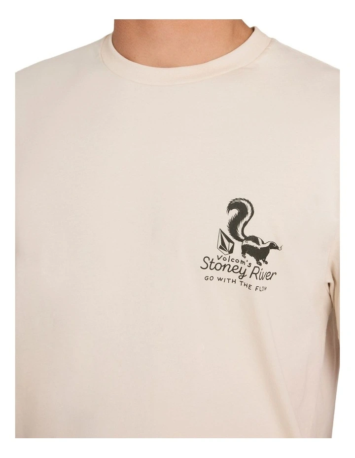 Stoney River T-Shirt in Dirty White image 4