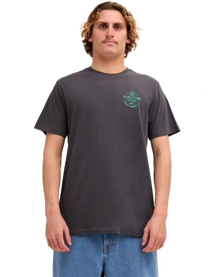 Anchored T-Shirt in Asphalt Black image 1