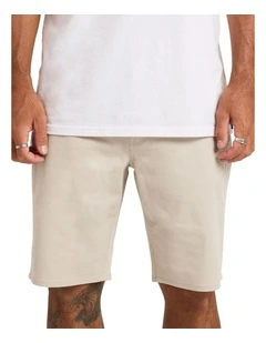 Solver Lite 5 Pocket 19 Inch Shorts In Stone