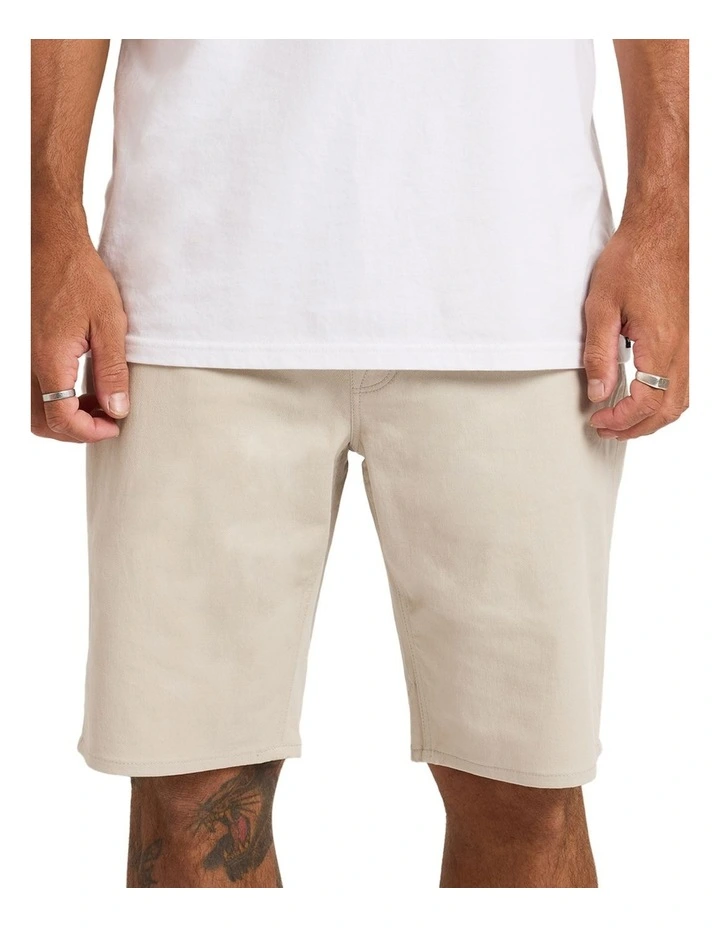 Solver Lite 5 Pocket 19 Inch Shorts In Stone image 1