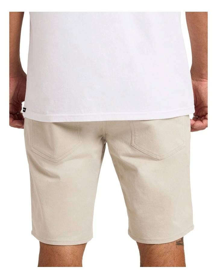 Solver Lite 5 Pocket 19 Inch Shorts In Stone image 2