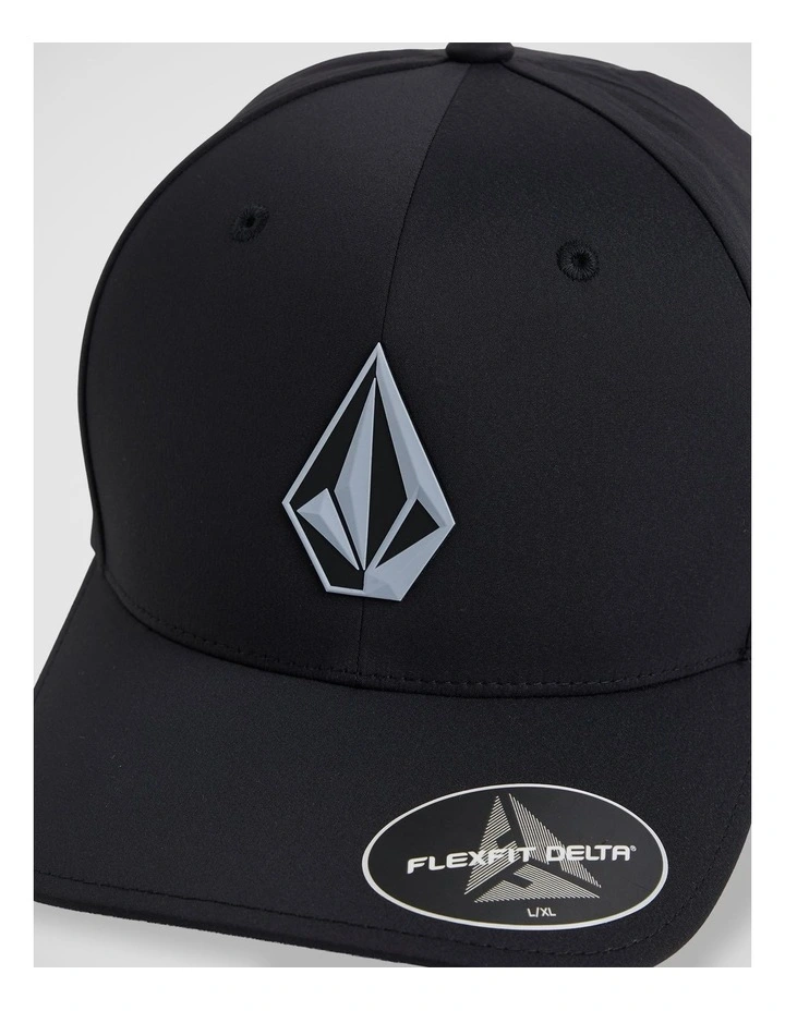 Stone Tech Flexfit Delta Hat in Black image 4