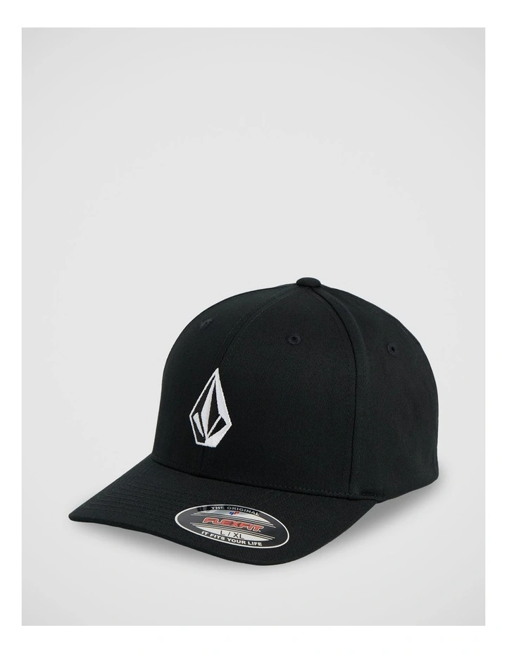 Full Stone Flexfit Hat in Black image 1