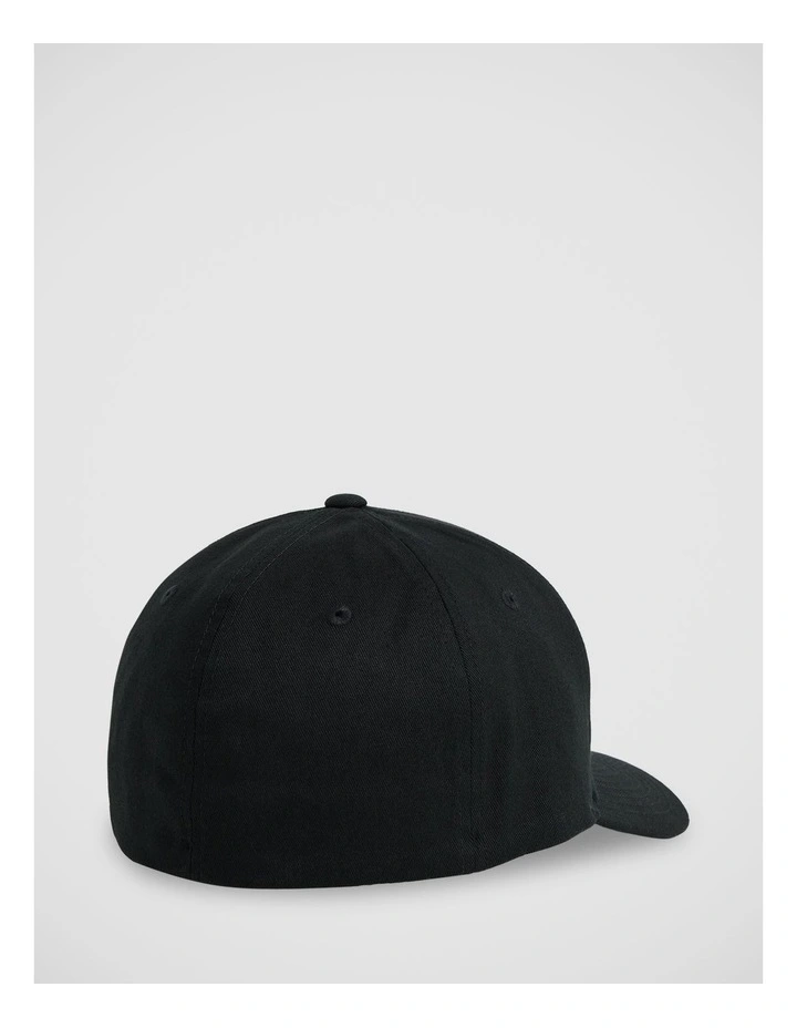 Full Stone Flexfit Hat in Black image 2