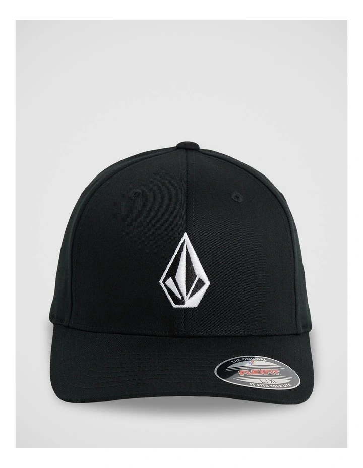 Full Stone Flexfit Hat in Black image 5