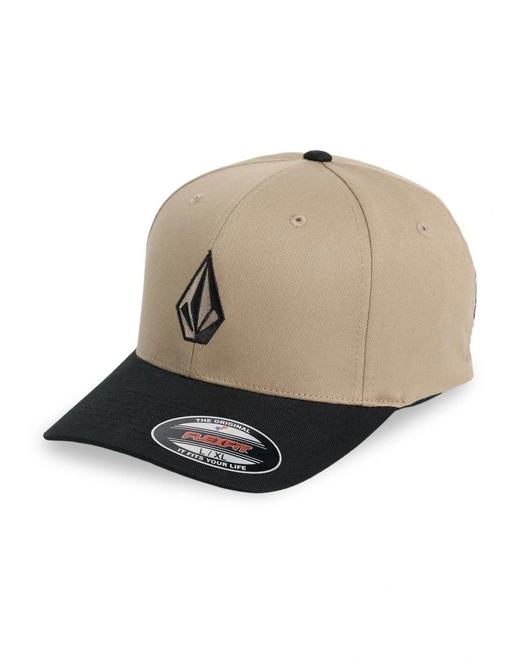 Full Stone Flexfit Cap in Light Khaki image 1
