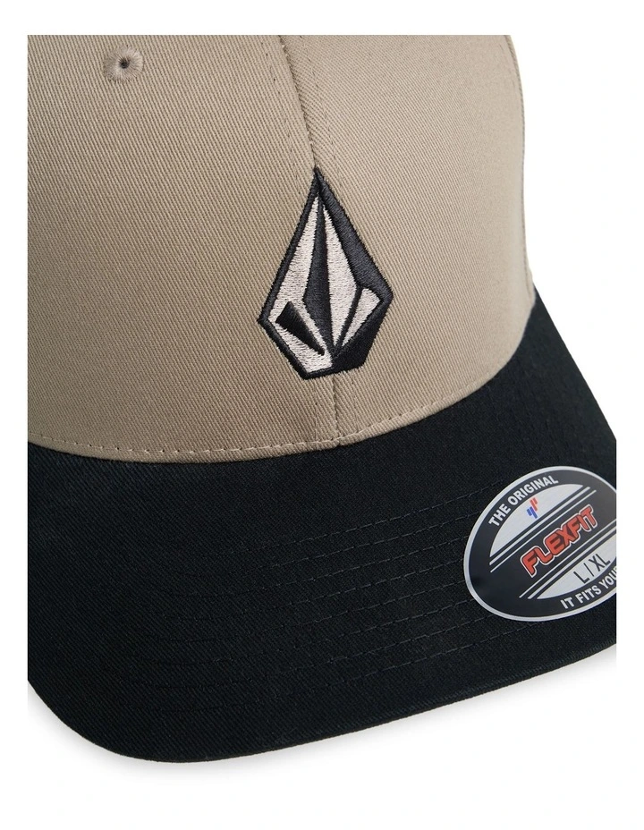 Full Stone Flexfit Cap in Light Khaki image 3