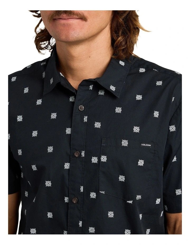 Stonescope Shirt In Black image 4