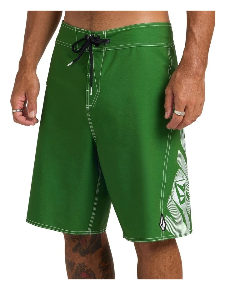 Reaper Stone Mod 21 Inch Boardshorts In Dark Kelly image 3