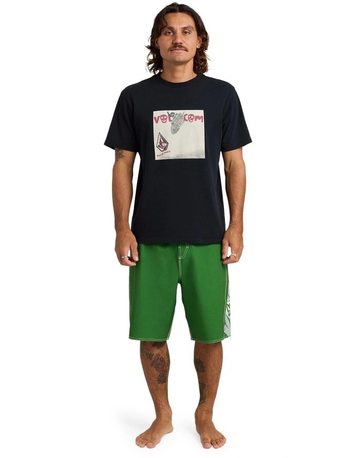 Reaper Stone Mod 21 Inch Boardshorts In Dark Kelly image 6