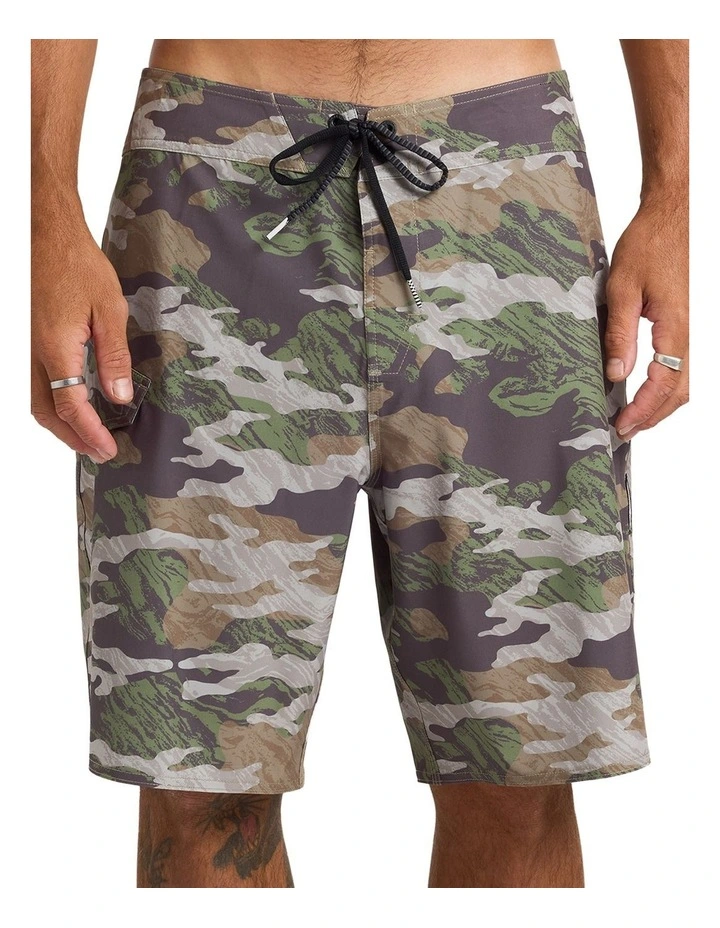 Lido Mod 20 Inch Boardshorts In Khaki image 1