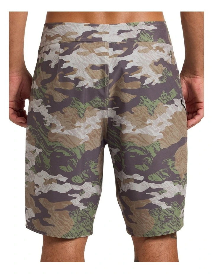 Lido Mod 20 Inch Boardshorts In Khaki image 2