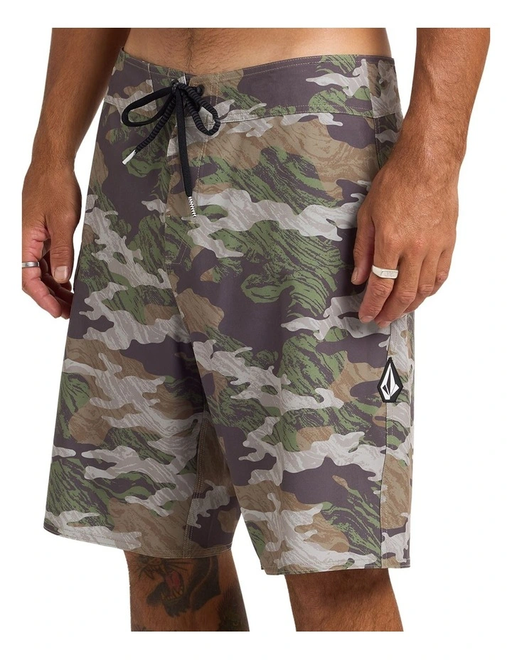 Lido Mod 20 Inch Boardshorts In Khaki image 3