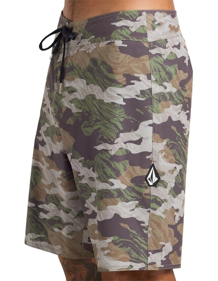 Lido Mod 20 Inch Boardshorts In Khaki image 4