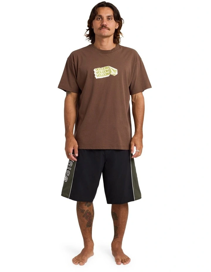 Sidelines Lib 21 Inch Boardshorts In Black image 6