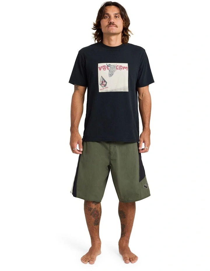 Shades Lib 21 Inch Boardshorts In Old Blackboard image 6