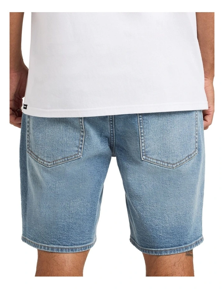 Solver Denim Shorts In Old Town Indigo image 2